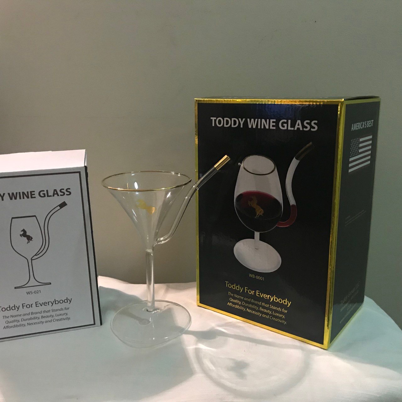 Toddy Wine Glass - Product Box